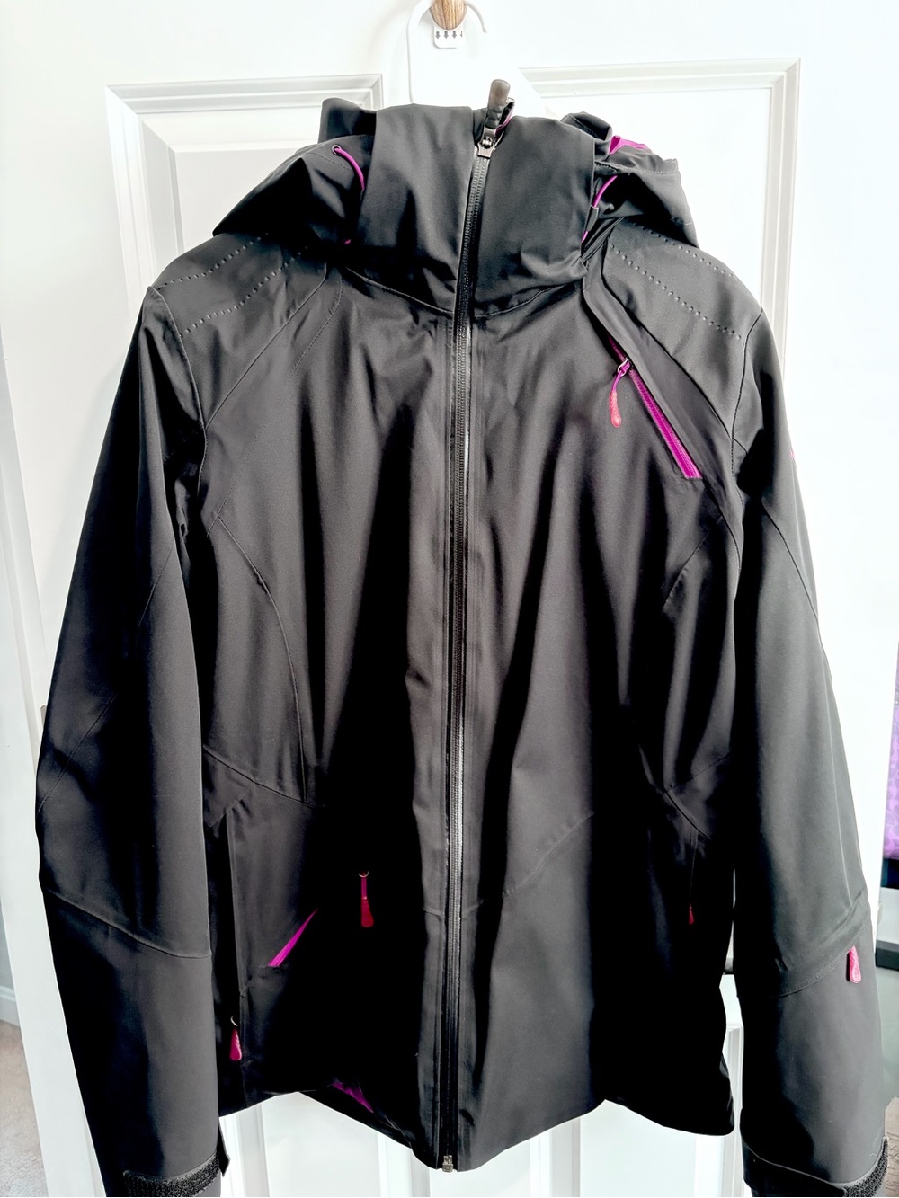 The North Face Skylar Insulated Jacket Women’s Large Ski Snowboard Black Pink